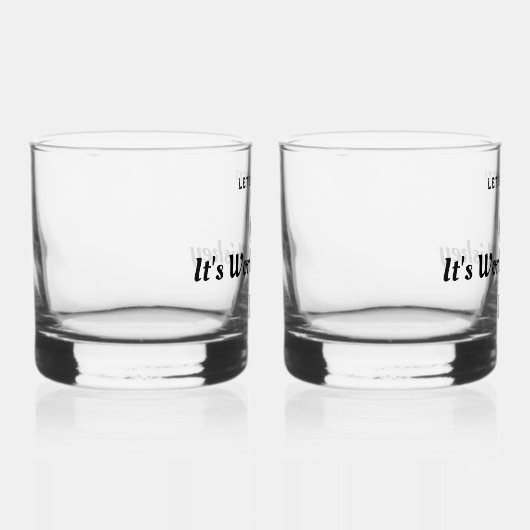 Whiskey-Party Whiskyglas (Rechts)