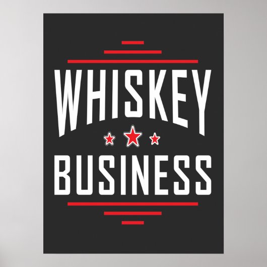 Whiskey Poster (Vorne)