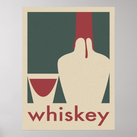 Whiskey Poster (Vorne)