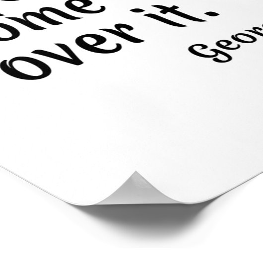 Whiskey Quote Art Print Poster (Ecke)