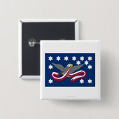 Whiskey Rebellion Flag Button (Vorne & Hinten)