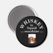 Whiskey-Redewendungen zitieren Whiskey-Slogan Magnet (Vorderseite/Rückseite)