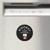 Whiskey-Redewendungen zitieren Whiskey-Slogan Magnet (In Situ (Geschirrspüler))