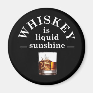 Whiskey-Redewendungen zitieren Whiskey-Slogan Magnet
