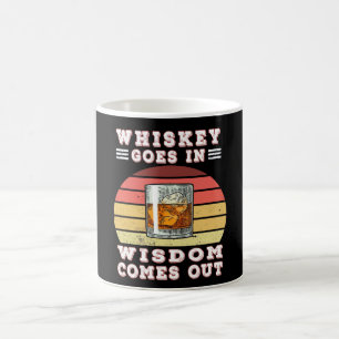 Whiskey rein, Weisheit raus Kaffeetasse