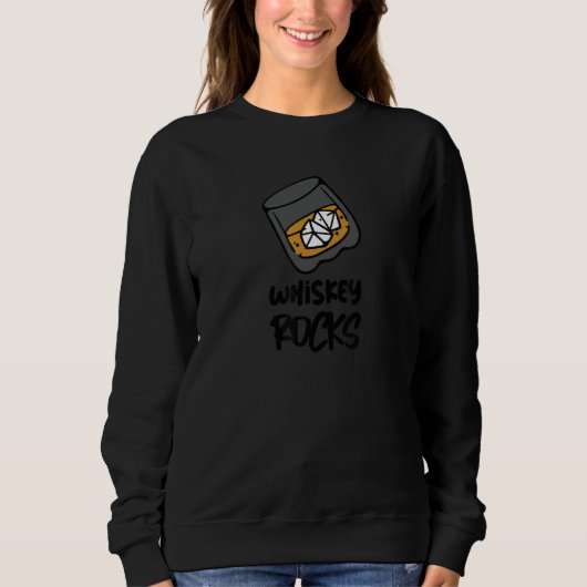 Whiskey Rocks   Whiskey Sweatshirt (Vorderseite)