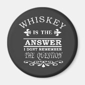 Whiskey-Slogan Magnet (Vorne)