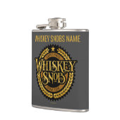 Whiskey Snob Flachmann (Links)