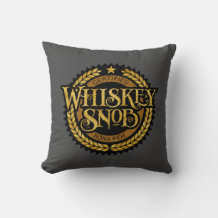 Whiskey-Snob Kissen
