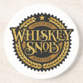 Whiskey Snob Untersetzer (Vorne)