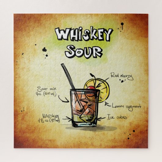 Whiskey Sour 01 Puzzle (Vertikal)