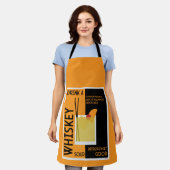 Whiskey Sour Cocktail Napkin Schürze (Getragen)
