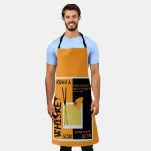 Whiskey Sour Cocktail Napkin Schürze (Getragen)