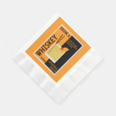 Whiskey Sour Cocktail Napkin Serviette (Ecke)