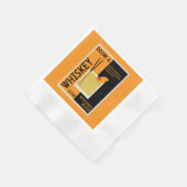 Whiskey Sour Cocktail Napkin Serviette (Ecke)
