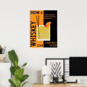 Whiskey Sour Cocktail Poster (Heimbüro)