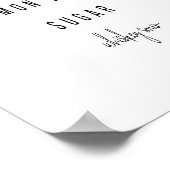 Whiskey Sour Cocktail Rezept Poster (Ecke)