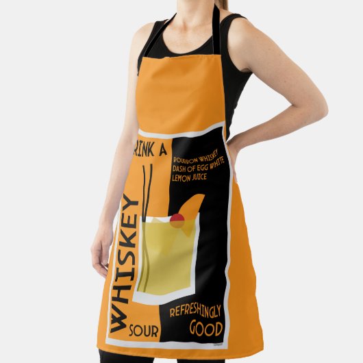 Whiskey Sour Cocktail Schürze (InSitu)