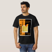 Whiskey Sour Cocktail T - Shirt (Vorne ganz)