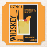 Whiskey Sour Cocktail