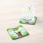 Whiskey Sour Drink Rezept Getränkeuntersetzer (Rechte Seite)