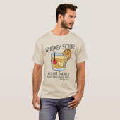 Whiskey Sour Geheimgesellschaft T-Shirt (Vorne ganz)