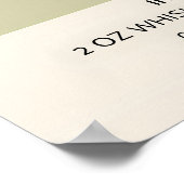 Whiskey Sour Poster (Ecke)