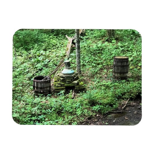 Whiskey Still at Mabry Mill, VA Magnet (Horizontal)