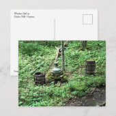 Whiskey Still at Mabry Mill, VA Postkarte (Vorne/Hinten)
