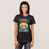 Whiskey Straight Friends Rainbow Ally LGBTQ Pride  T-Shirt (Vorne ganz)