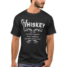 Whiskey-T - Shirt für unterhaltsame Menschen
