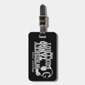 Whiskey Tango Foxtrot - Aviation Spaß Gepäckanhänger (Vorderseite vertikal)