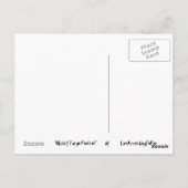 Whiskey Tango Foxtrot Postkarte (Rückseite)