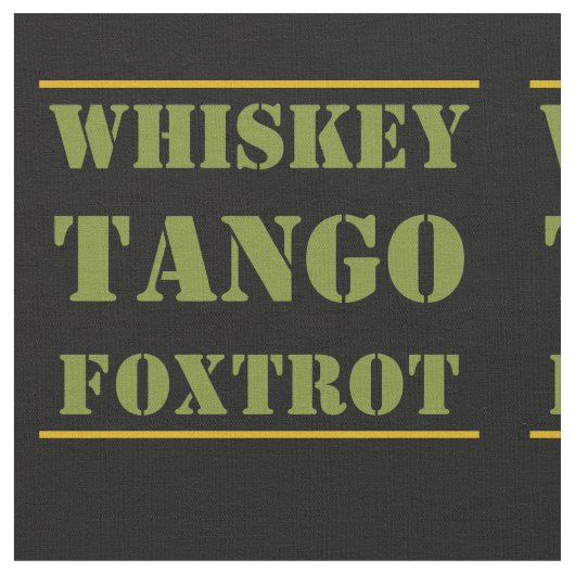 Whiskey Tango Foxtrot WTF Green Camouflage Stoff (Nahaufnahme)