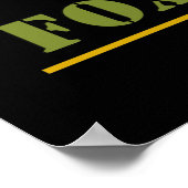 Whiskey Tango Foxtrot WTF Poster (Ecke)