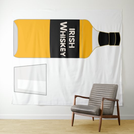 Whiskey Tapestry Wandteppich (Beispiel (Horizontal))