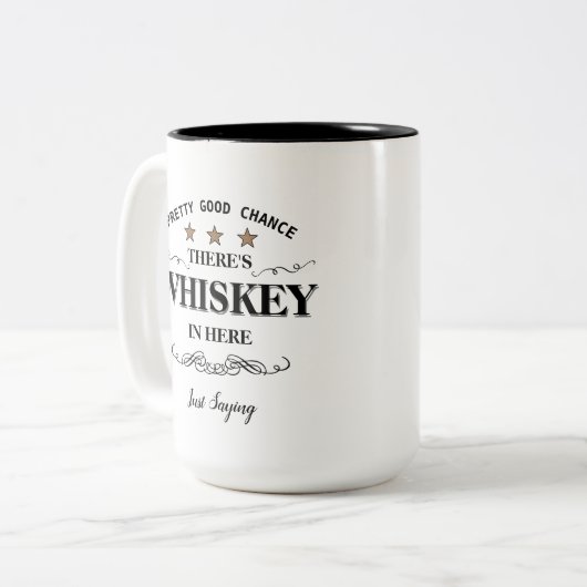 Whiskey-Tasse Zweifarbige Tasse (Vorderseite Links)