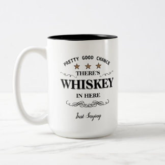 Whiskey-Tasse Zweifarbige Tasse