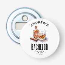 Whiskey und Cigar Moderne Bachelor Party