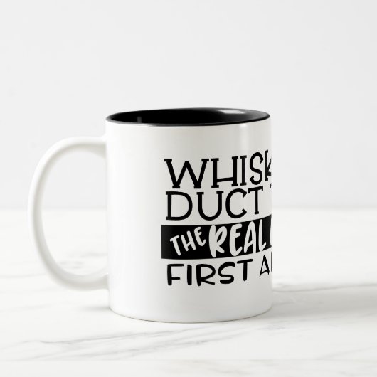 Whiskey und Duct Tape Tasse (Links)