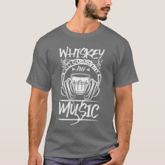 Whiskey und Musikfreunde T-Shirt