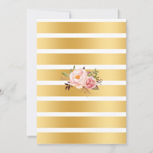 Whiskey und Wein bevor ich Polterabend pink Einladung (Rückseite)