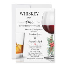 Whiskey und Wein bevor ich Weihnachten duschen