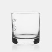 Whiskey We Trust - Crypto Degen Glass Whiskyglas (Links)
