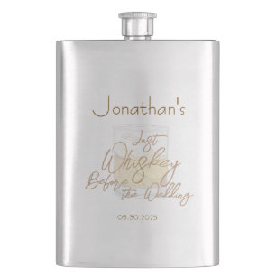 Whiskey Wedding Bachelor Party Flachmann