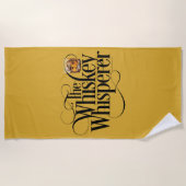 Whiskey Whisperer Beach Handtuch (Vorderseite)