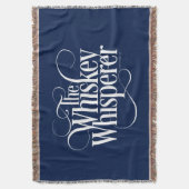 Whiskey Whisperer Decke (Vorderseite Vertikal)