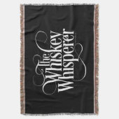 Whiskey Whisperer Decke (Vorderseite Vertikal)