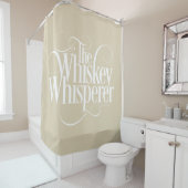 Whiskey Whisperer Duschvorhang (Beispiel)