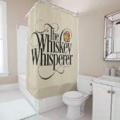 Whiskey Whisperer Duschvorhang (Beispiel)